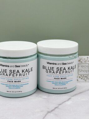 Vitamins Sea Beauty Blue Sea Kale Grapefruit Face Mask